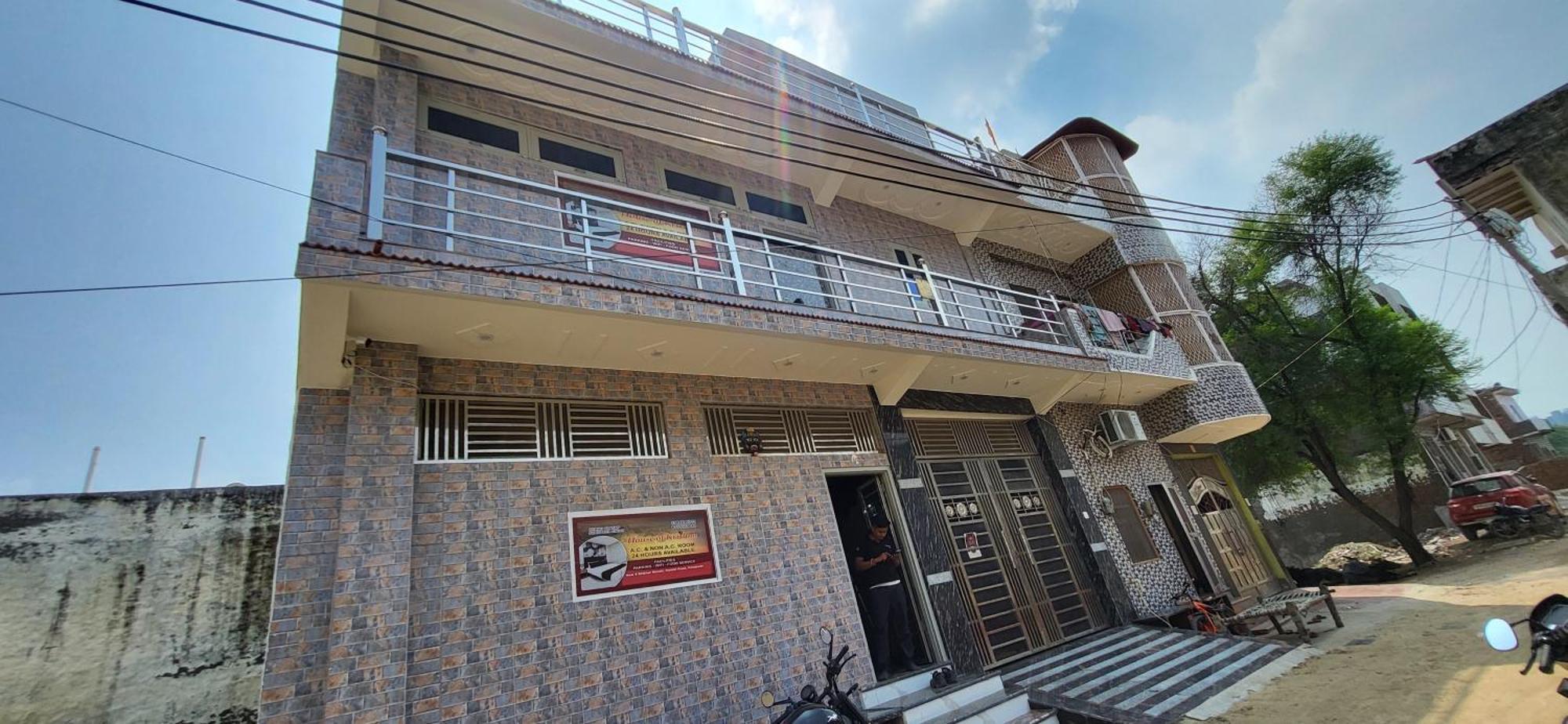 House Of Krishna Hotel Vrindávan Kültér fotó